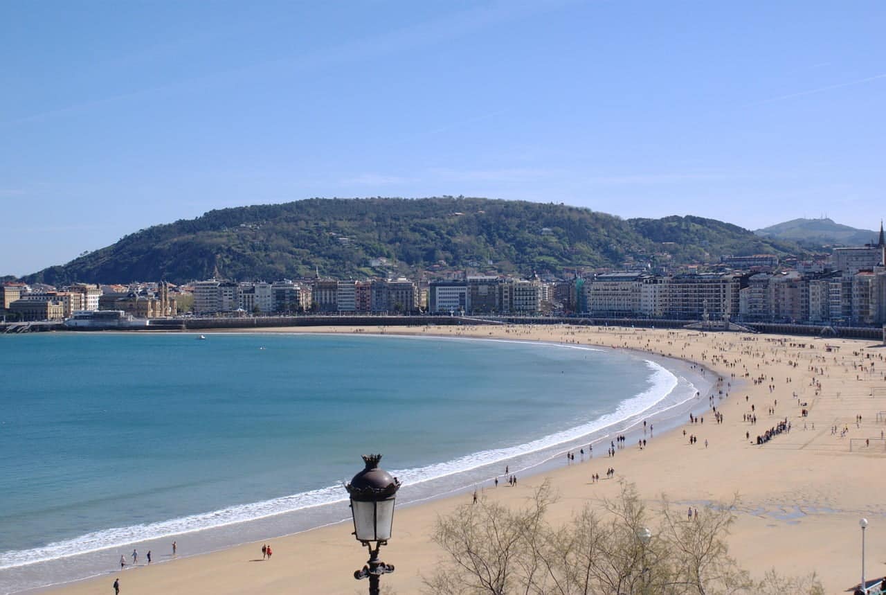 Hiszpania, La Concha Beach