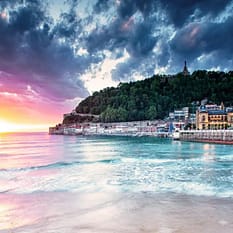 Smaki Baskonii wina Burgundii i plaże Atlantyku