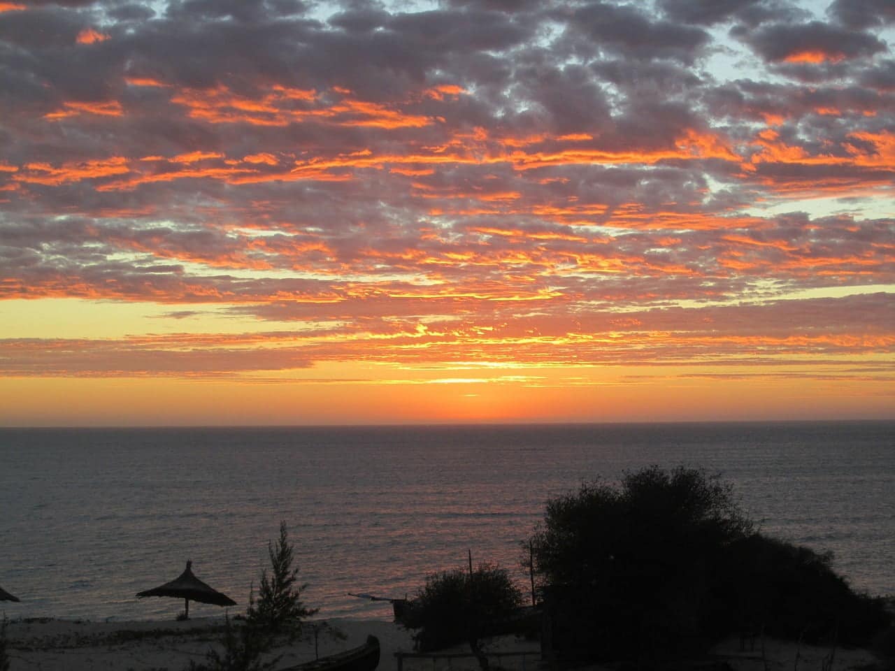 Madagaskar, zachód słońca