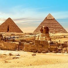 Słońce Piasek Piramidy